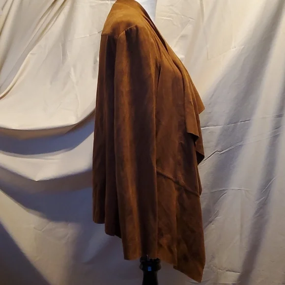 V Cristina Boho Waterfall Jacket Sz LG - Picture 3 of 7